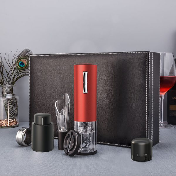 Electric Wine Opener Set with Wine Preservation for Wedding and Event - Image 6