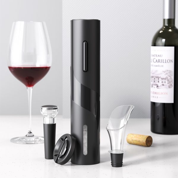 Electric Wine Opener Set Bottle Opener Pump with Corkscrew and Giftbox - Image 2