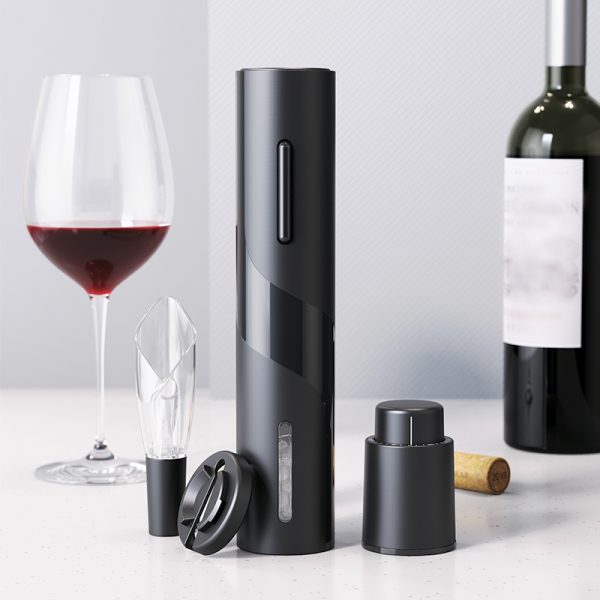 Electric Wine Opener Set Bottle Opener Pump with Corkscrew and Giftbox