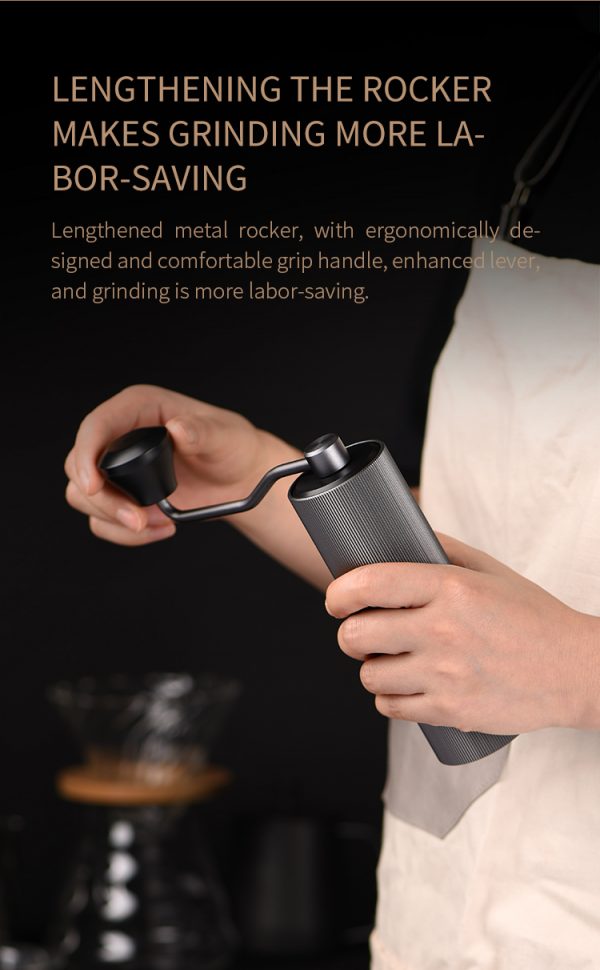 High Quality Small Size 420 Stainless Steel Conical Burr Hand Use Manual Coffee Been Grinder Mills for Espresso Maker in Stock - Image 8