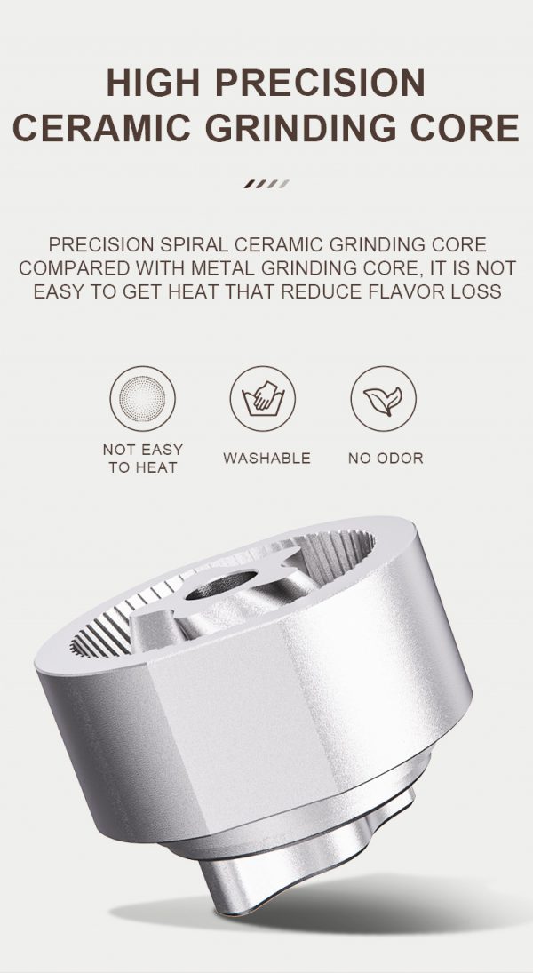 Household and Travel Rechargeable Coffee Grinder for Commercial Espresso Maker Cafe - Image 3