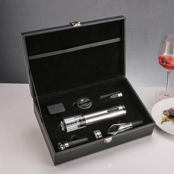Electric Wine Opener Set with Wine Preservation for Wedding and Event - Image 5