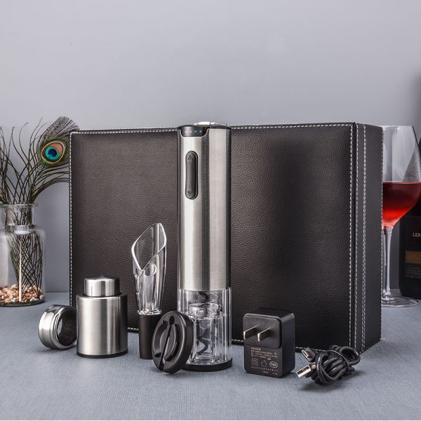 Electric Wine Opener Set with Wine Preservation for Wedding and Event - Image 2