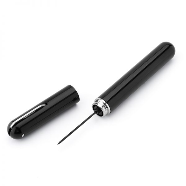 KH1-002101 Portable Handheld 2in1 Air Pressure Corkscrew Easy-Open Air Pump Wine Opener Cork Remover with Foil Cutter - Image 4