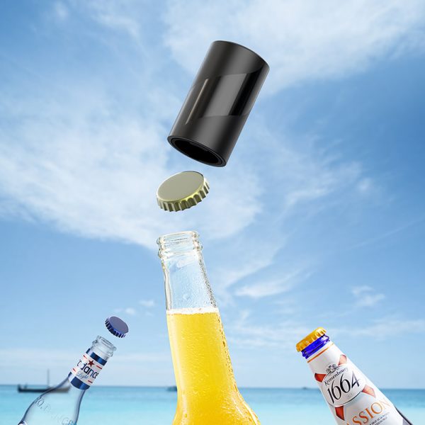 KH1-002002 Factory Offer Promotional Magnetic Stainless Steel Beer Bottle Opener in Stock - Image 2