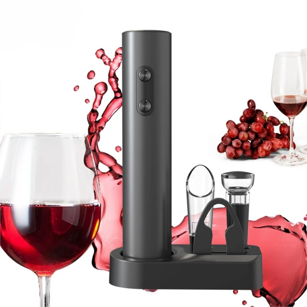 Electronic Box Custom Electric with Charger  Set Gift Waiter Corkscrew Bottle Opener Wine Opener - Image 2