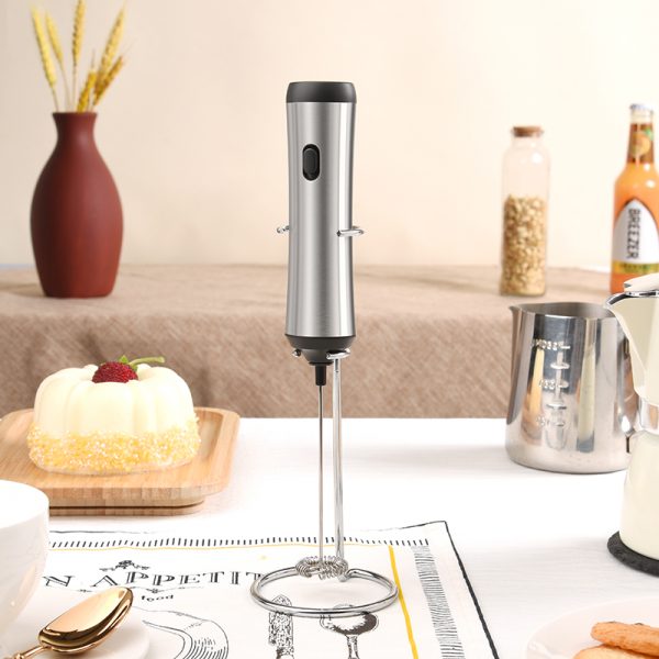KJBQ-1-BS Best Seller Rechargeable Automatic Coffee Foam Electric Milk Frother - Image 2