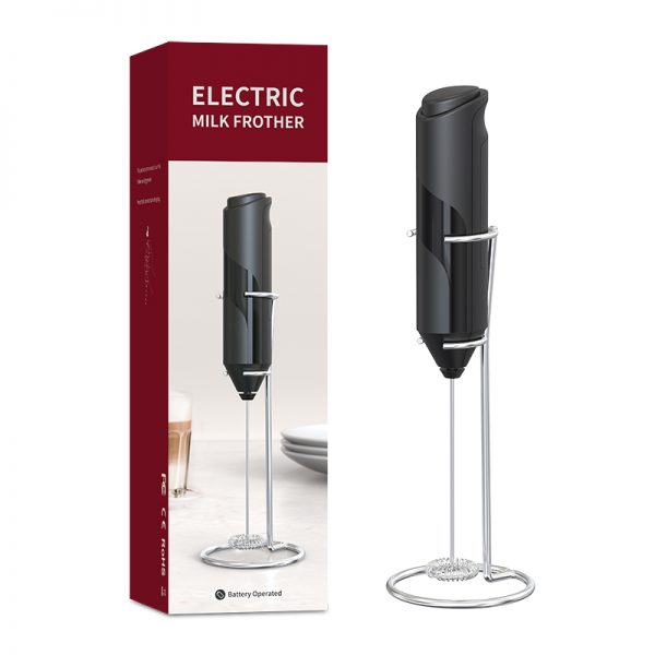 Premium Electric Detachable Milk Frother Egg Foamer Capsule Whisk Mixer Blender