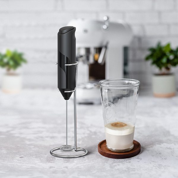 Premium Electric Detachable Milk Frother Egg Foamer Capsule Whisk Mixer Blender - Image 2