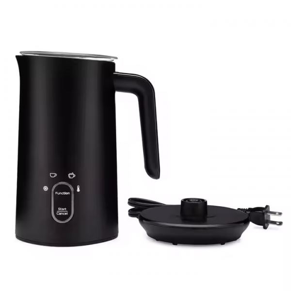 4-in-1 Electric Milk Frother for Latte, Cappuccino, Macchiato, 10oz/295ml Automatic Hot/Cold Foam Maker and Milk Warmer - Image 2