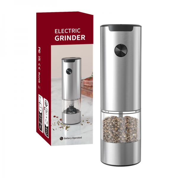 KYMQ-43B-01 Kitchen Appliance Battery Operated Electric Salt and Pepper Grinder Automatic Pepper Grinder with AAA Akaline Battery - Image 4