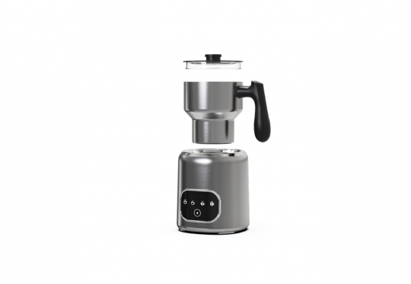 Classic Cylinder Portable Electric Stainless Steel Induction Heating Magnetic Milk Frother Cup Steamer Automatic Dishwasher Safe - Image 3