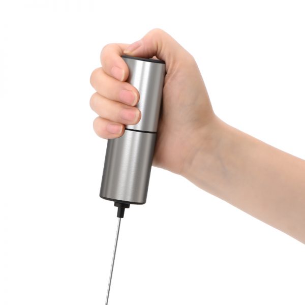 KJBQ-9-BS Electric Milk Frother Make rich, creamy froth In seconds Convenient to storage with metal stand - Image 3