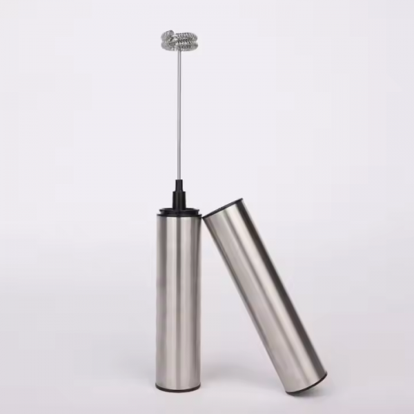 Rechargeable electric detachable milk frother Electric Coffee Frother With Stainless Steel Whisk - Image 2