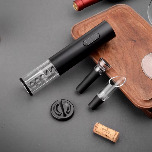 Bestseller Battery Operated Electric Automatic Red Wine Opener Set - Image 2