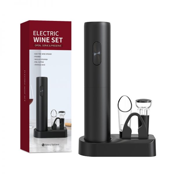 Ready to Ship Battery-operated Automatico Wine Electric Opener for Opening 1000 Bottles