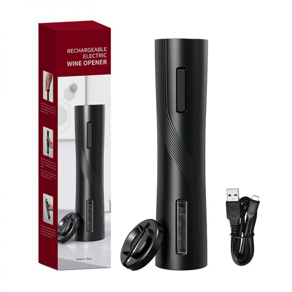 KP3-362001 New Developed Oval Shape Battery Operated Cork Screw Electric Wine Bottle Opener - Image 5