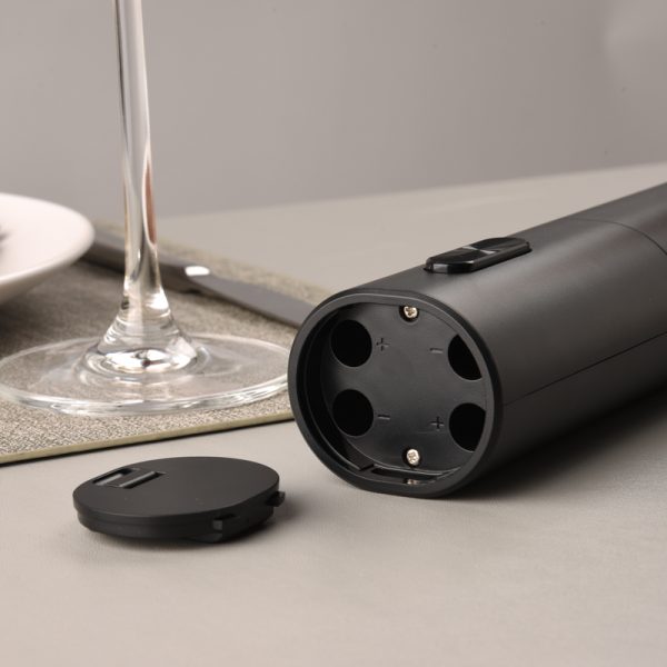 New Design Wholesale Electric Wine Bottle Opener Battery Operated Corkscrew Wine Foil Cutter Wine Opener for Bar Tools - Image 5