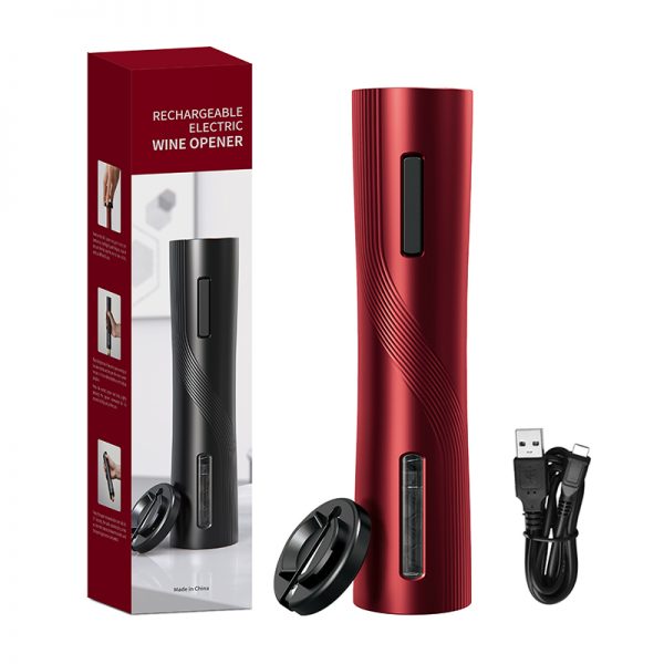 KP3-362001 New Developed Oval Shape Battery Operated Cork Screw Electric Wine Bottle Opener - Image 4