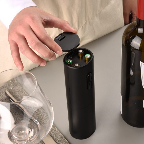 New Design Wholesale Electric Wine Bottle Opener Battery Operated Corkscrew Wine Foil Cutter Wine Opener for Bar Tools - Image 2