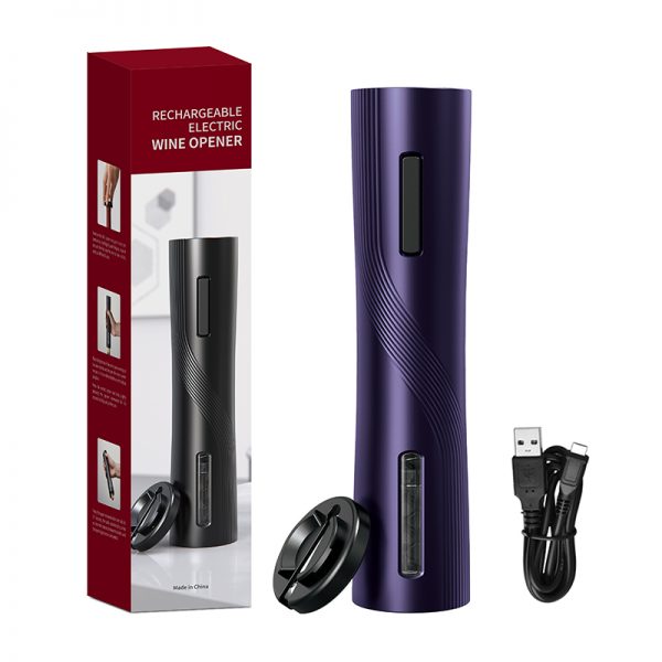 KP3-362001 New Developed Oval Shape Battery Operated Cork Screw Electric Wine Bottle Opener - Image 3