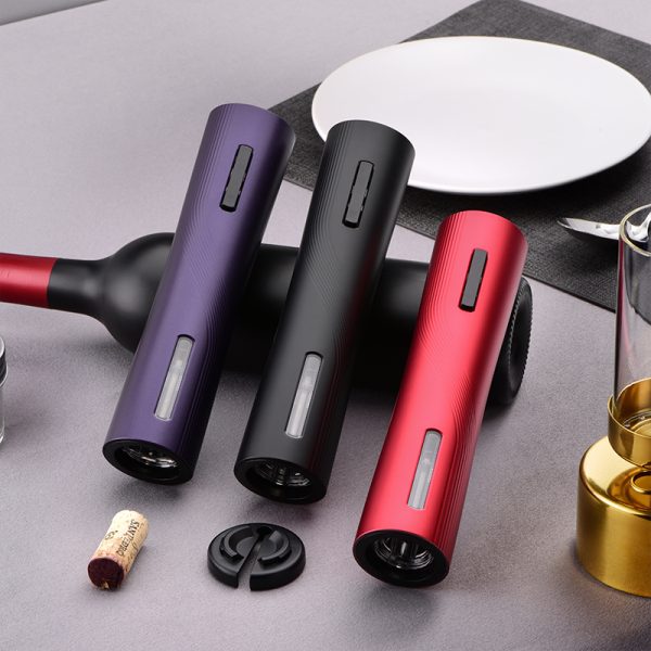 KP3-362001 New Developed Oval Shape Battery Operated Cork Screw Electric Wine Bottle Opener - Image 2