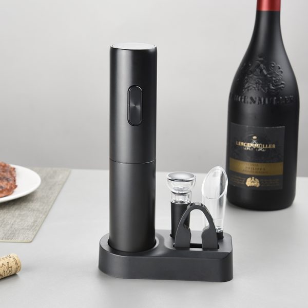 Ready to Ship Battery-operated Automatico Wine Electric Opener for Opening 1000 Bottles - Image 3
