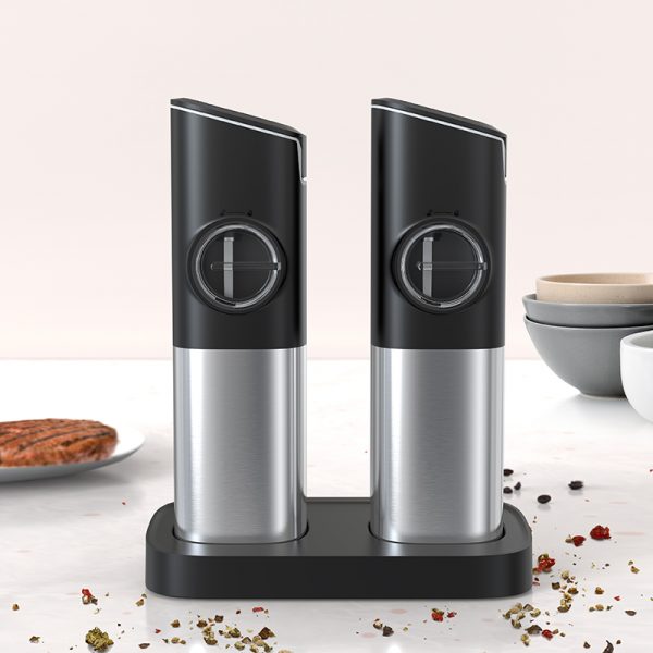 KYMQ-13A Best Selling Lithium Battery Rechargeable 2 in 1 Salt Pepper Mill Electric
