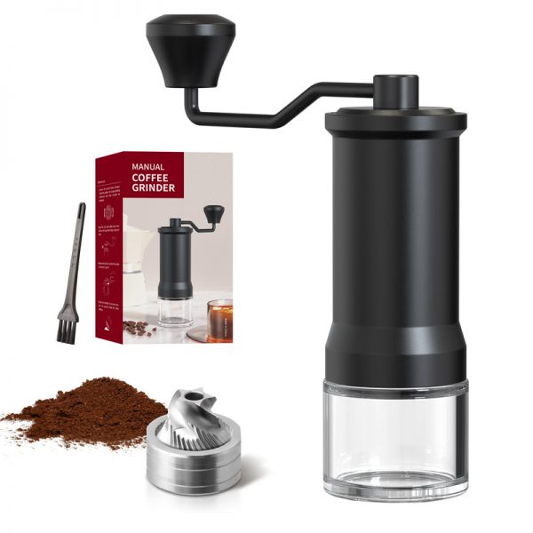 KMDJ-B 420 Stainless Steel Conical Burr Hand Use Manual Coffee Been Grinder Mills for Camper